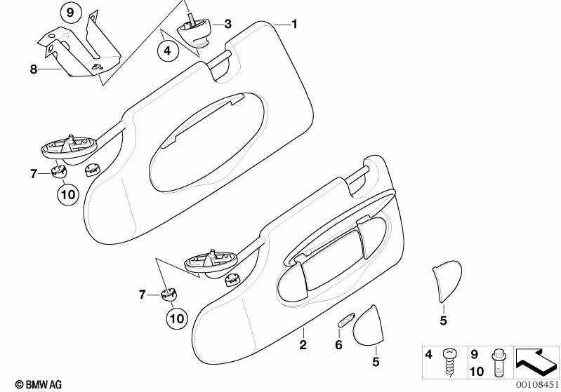 Солнцезащитные козырьки