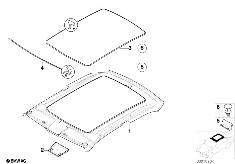 Потолок / поручень