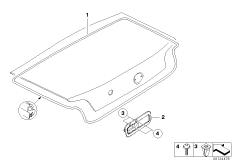 Багажная дверь/детали