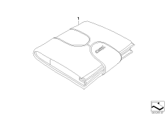 Футляр для бортового журнала BMW