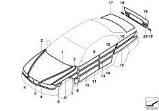 Наклейки на полиц,пож.а/м, скорой помощи