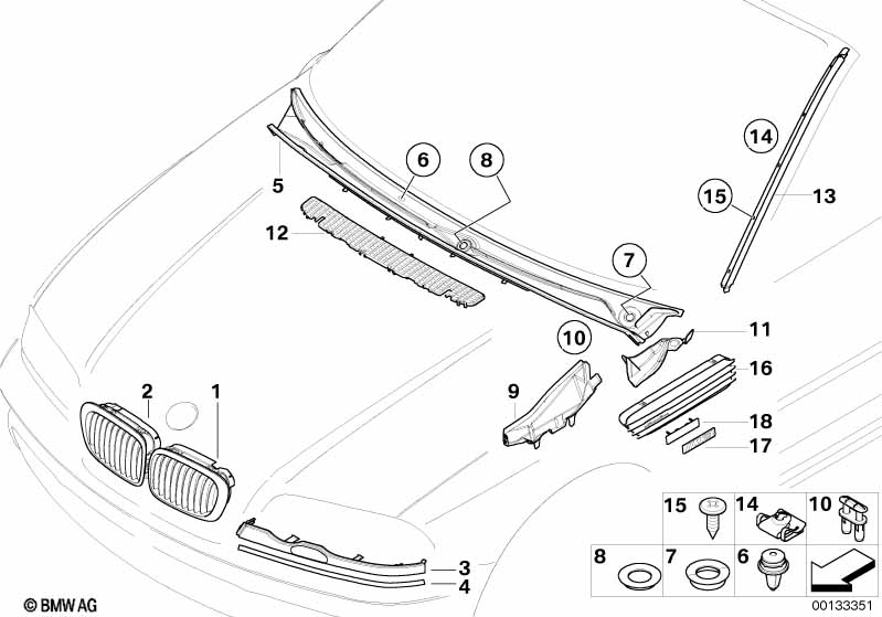 Наружные накладки / декоративные решетки