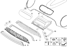 Наружные накладки / декоративные решетки