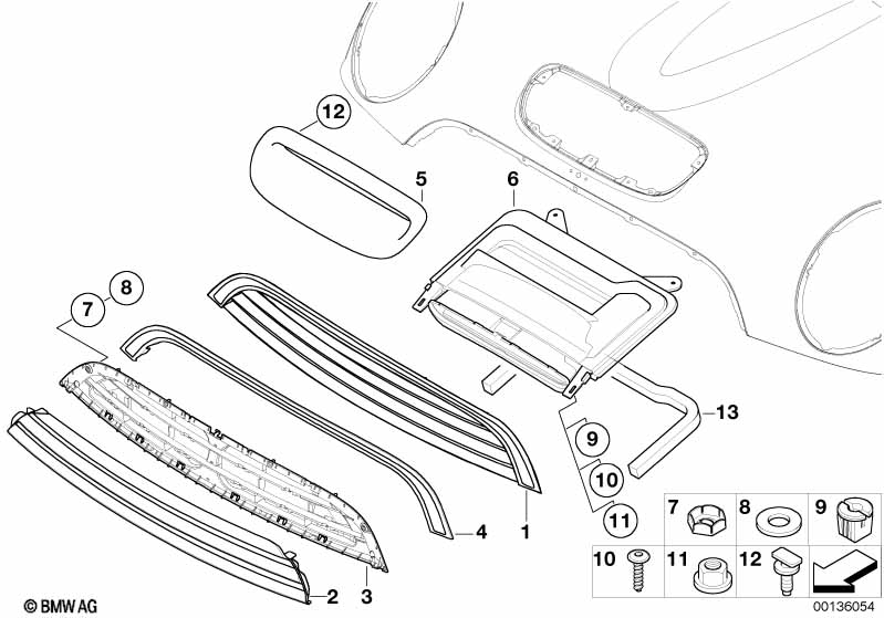 Наружные накладки / декоративные решетки