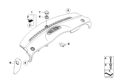 Доп.элементы панели приборов Вх