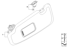 Солнцезащитные козырьки