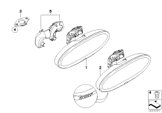 Внутр.зеркало с автоматич.затемнением