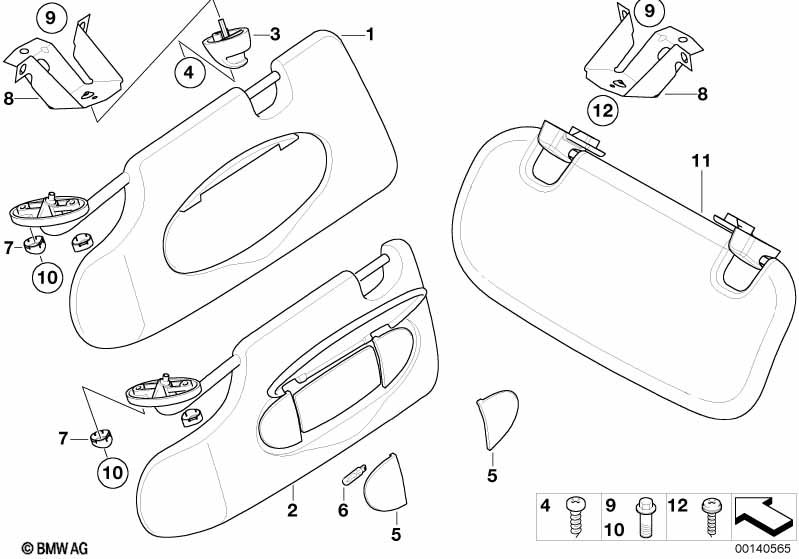 Солнцезащитные козырьки