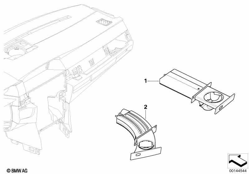 Держатель для напитков Indiv, обт.кожей