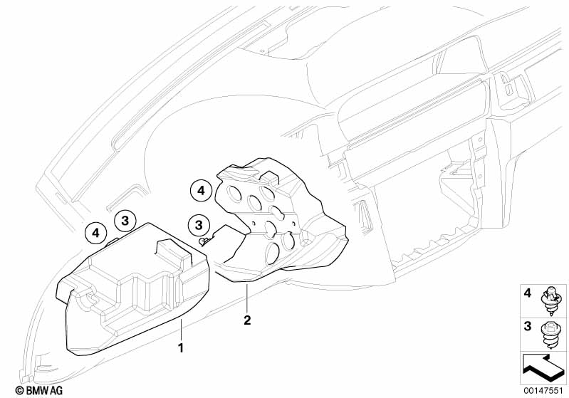 Доп.элементы панели приборов Нж.