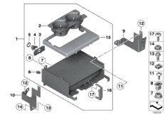 Держатель для емкостей с напитками Зд