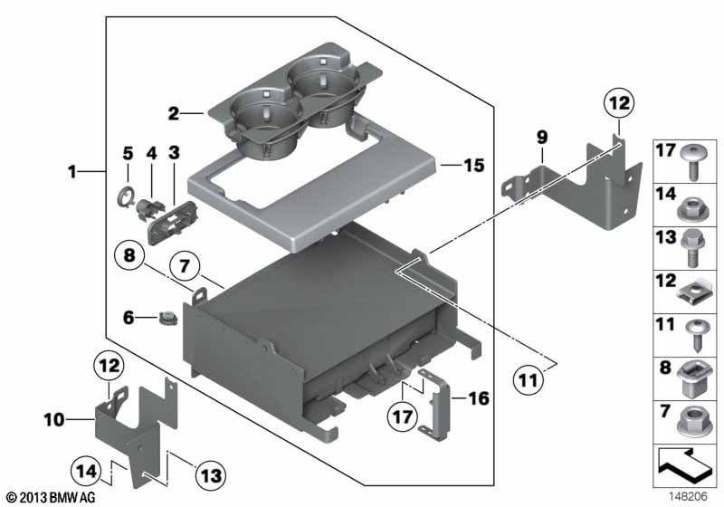 Держатель для емкостей с напитками Зд