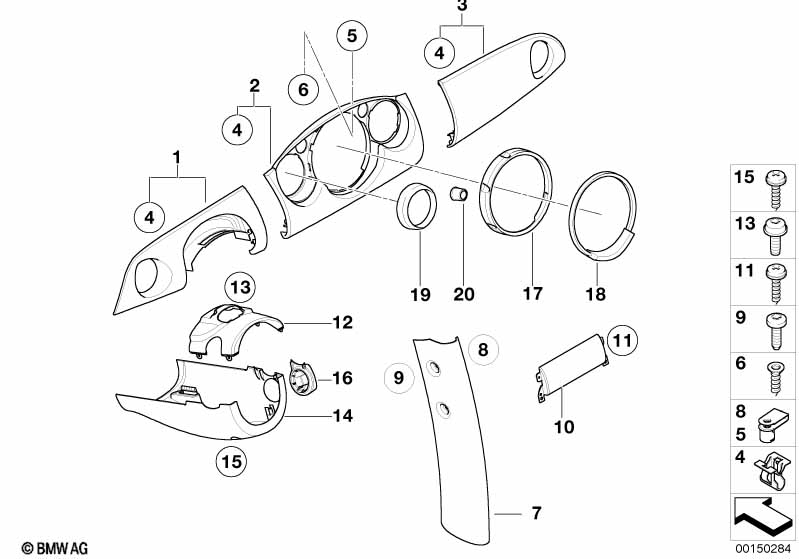 Доп.элементы панели приборов