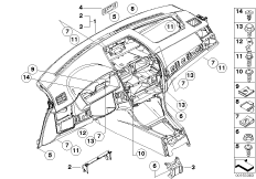 облицовка панели приборов
