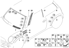 Наружные накладки / декоративные решетки