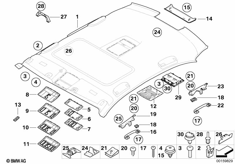 Потолок / поручень