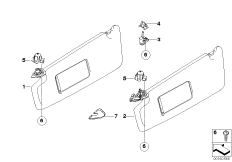 Солнцезащитные козырьки