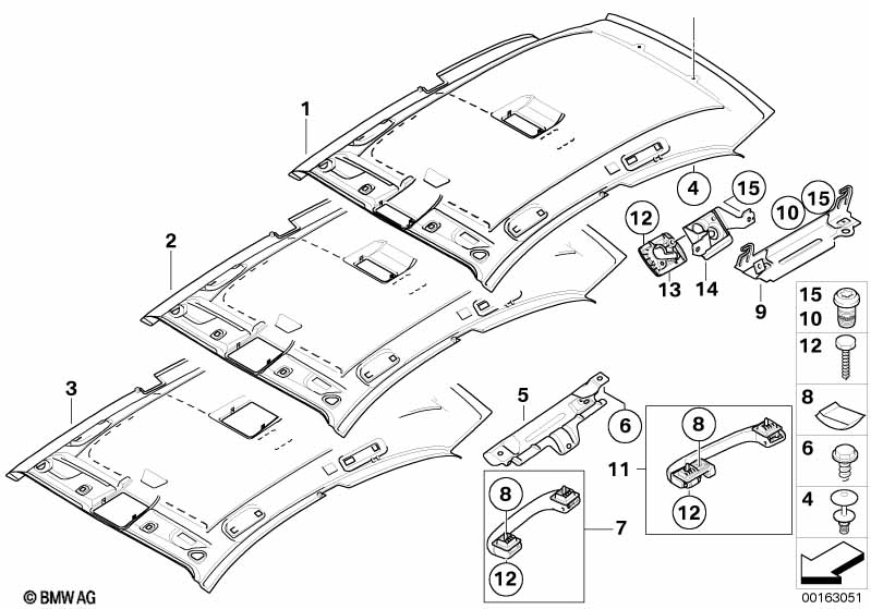 Потолок / поручень