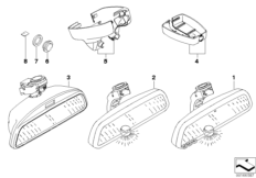 Внутр.зеркало с автоматич.затемнением