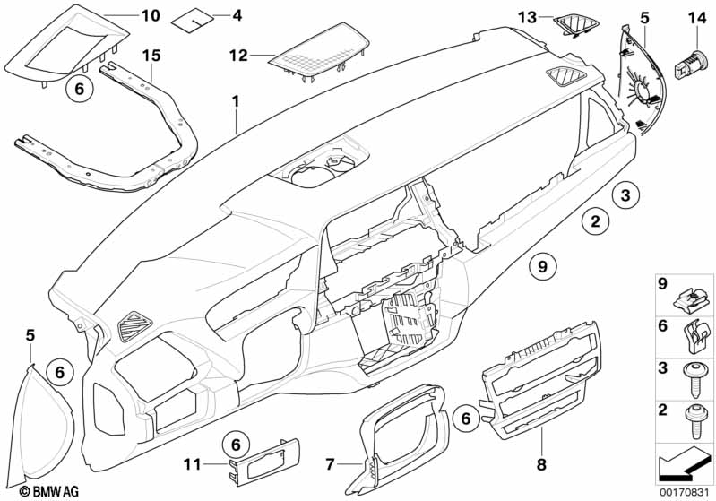 облицовка панели приборов