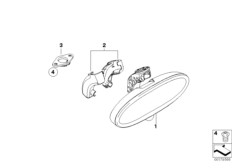 Внутр.зерк.с ручн.регул. с автом.затемн.
