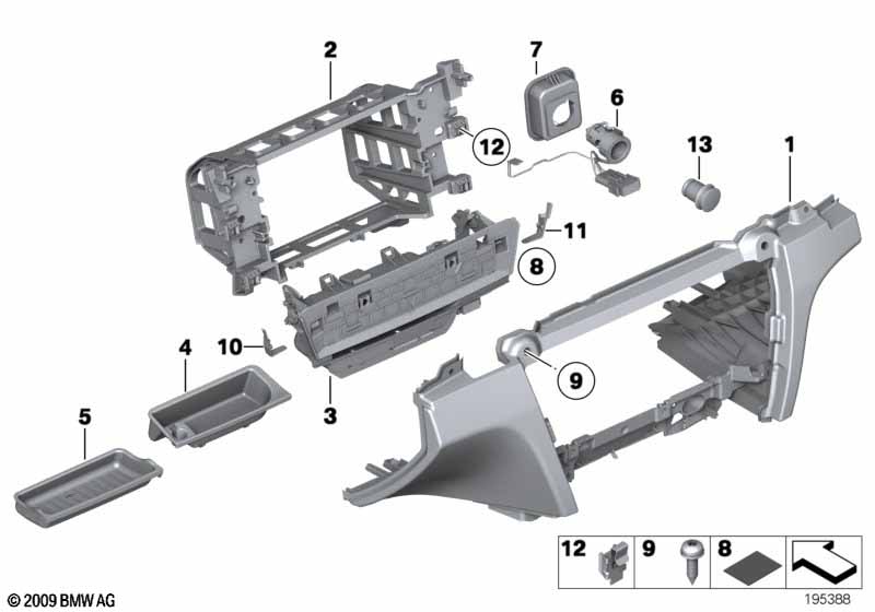 Доп.элементы панели приборов Нж.