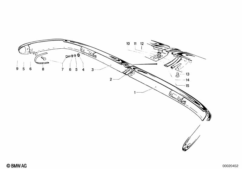 задний бампер