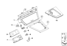 Функциональный кронштейн пан.приборов Нж