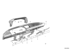 облицовка панели приборов