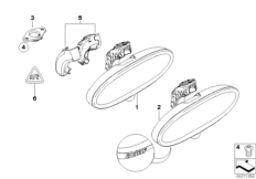 Внутр.зерк.с ручн.регул. с автом.затемн.