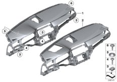 облицовка панели приборов