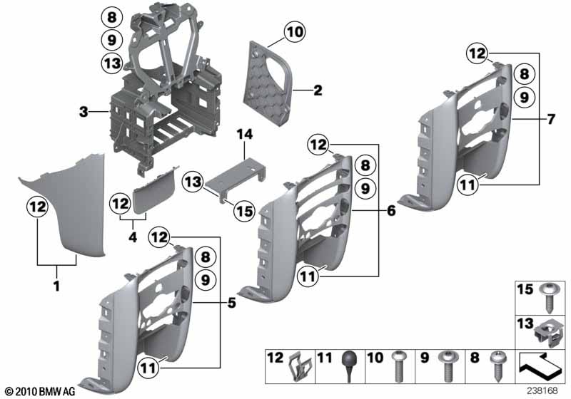 Доп.элементы панели приборов Нж.