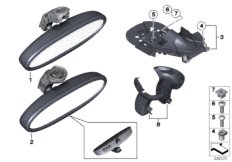 Внутр.зерк.с ручн.регул. с автом.затемн.