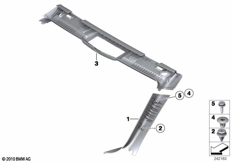 Обшивка обтекателя Внутр