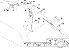 Облицовка Пд / Ср / Зд стойки