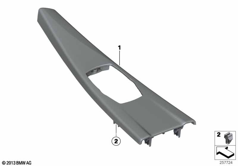 Дек.накладки на центральную консоль