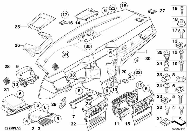 облицовка панели приборов