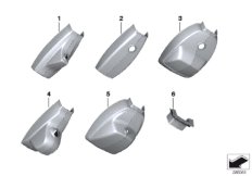 Кожух внутреннего зеркала заднего вида