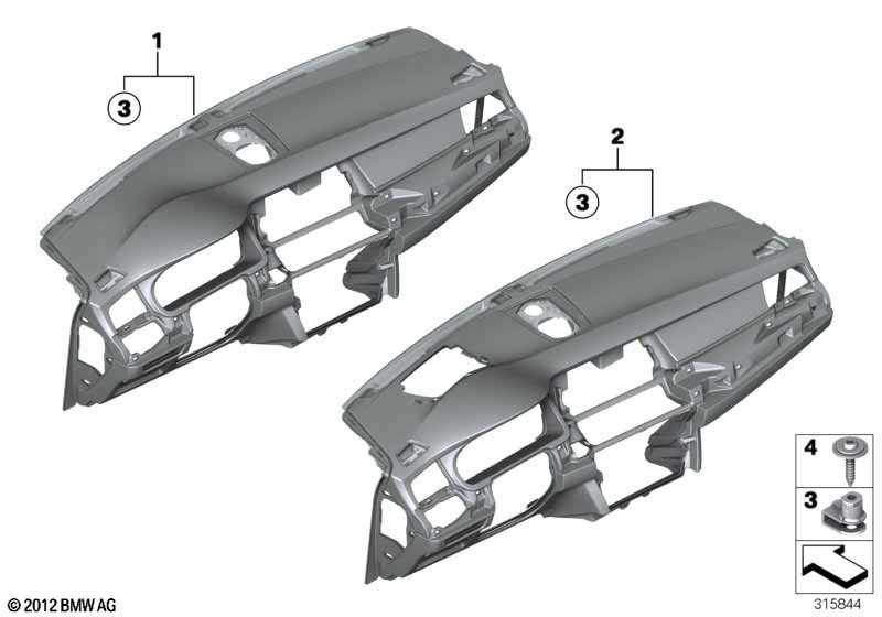 облицовка панели приборов