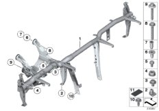 опора панели приборов