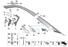 Облицовка Пд/Зд стойки