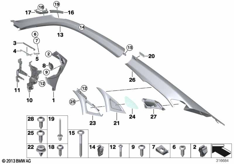 Облицовка Пд/Зд стойки