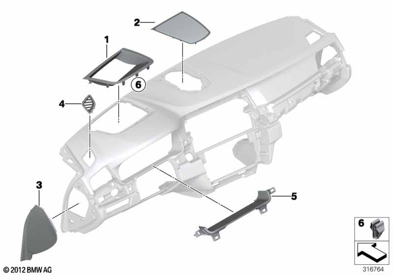 Доп.элементы панели приборов Вх