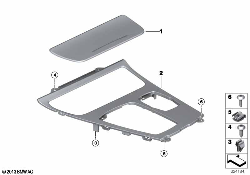 Дек.накладки на центральную консоль