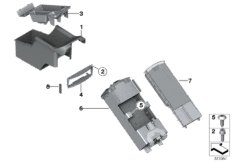 Отдел.для мелких вещей в центр.консоли