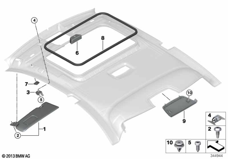 Доп.элементы потолка