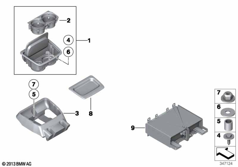 Держатель для емкостей с напитками Пд