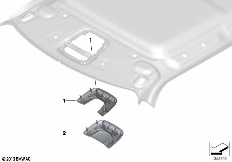 Накладка FZD / освещение салона Пд