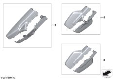 Кожух внутреннего зеркала заднего вида