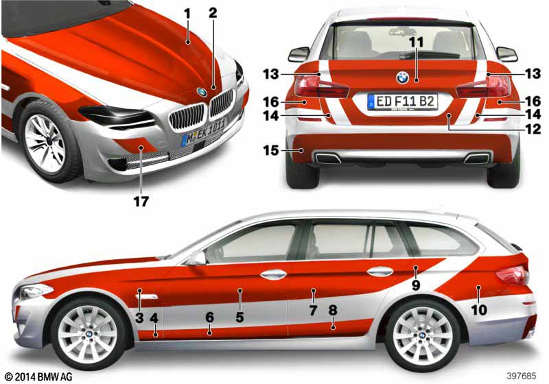 Наклейка скорой помощи